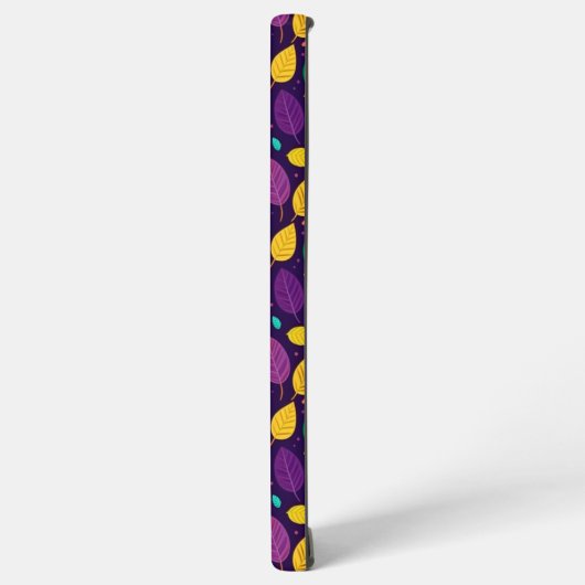 Monogramm dynamische Herbstleaves Samsung Galaxy Hülle (Linke Seite)