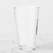 Monogramm E - 16 oz Glas (Rechts)