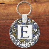 Monogramm E Schlüsselanhänger (Vorderseite)