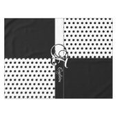 Monogramm E Tischdecke (Vorderseite (Horizontal))