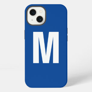 Monogramm Eigenname Initiale Modern Schlicht Minim iPhone 13 Hülle