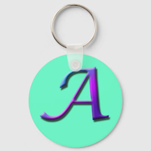 Monogramm ein Schlüsselanhänger