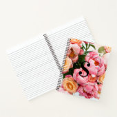 Monogramm eines benutzerdefinierten Anfangsbuchsta Notizblock (Innenseite)