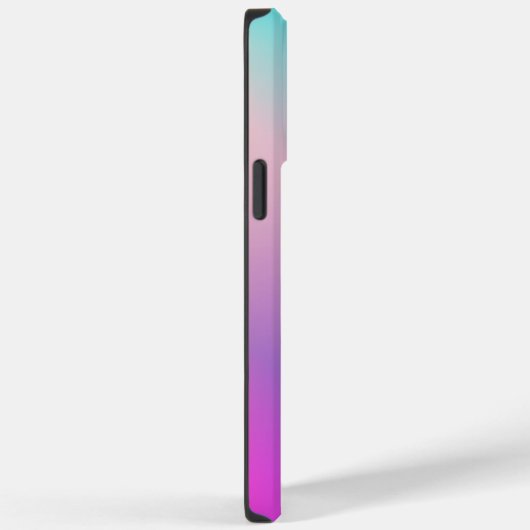 Monogramm eines modernen rosa Farbblocknamens Case-Mate iPhone Hülle (Rückseite / Rechts)