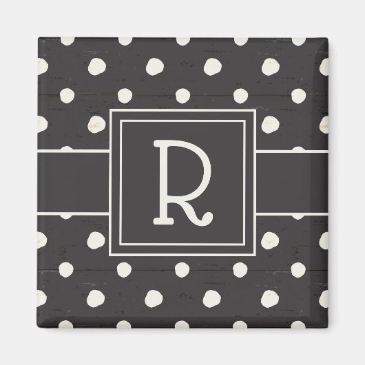 Monogramm | Einfache Zeichen Schritt 1 Magnet (Vorne)