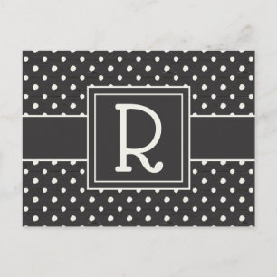 Monogramm   Einfache Zeichen Schritt 1 Postkarte