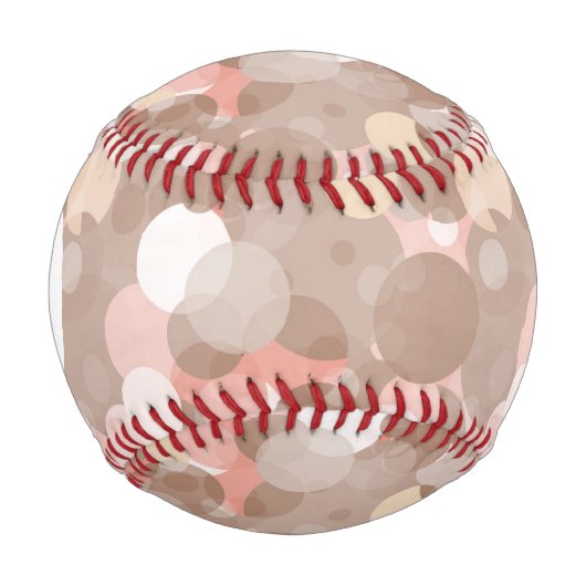 Monogramm Einfaches Muster - Kreise Baseball (Vorderseite)