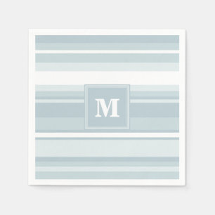 Monogramm-Eisstreifen Serviette