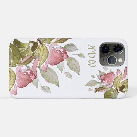 Monogramm, elegant Case-Mate iPhone hülle (Rückseite (Horizontal))