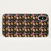 Monogramm Elegant Rosa Wasserfarbe Case-Mate iPhone Hülle (Rückseite (Horizontal))