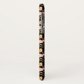 Monogramm Elegant Rosa Wasserfarbe Case-Mate iPhone Hülle (Hinten/Links)