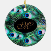 Monogramm-elegante Keramikornament (Hinten)