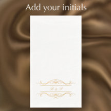 Monogramm Elegantes Modernes Gold-Schwung-Skript H