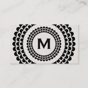 Monogramm   Elementerweiterung 2 Visitenkarte