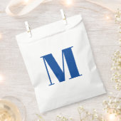 Monogramm Erstblau anpassen Geschenktütchen (Ausgeschnitten)