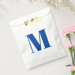 Monogramm Erstblau anpassen Geschenktütchen