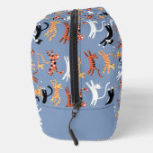 Monogramm erste Kitty Cat Personalisiert Waschbeutel (Rechts)