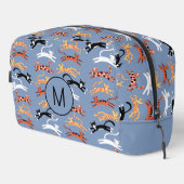 Monogramm erste Kitty Cat Personalisiert Waschbeutel (Rechte Ecke)