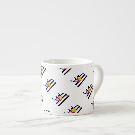 Monogramm Espressotasse (Vorderseite Rechts)