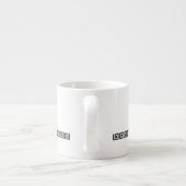 Monogramm Espressotasse (Rückseite)