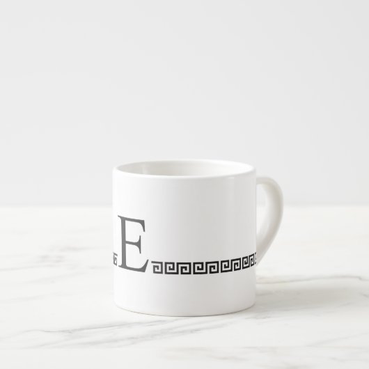 Monogramm Espressotasse (Vorderseite Rechts)