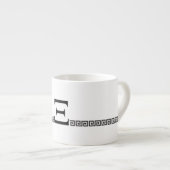Monogramm Espressotasse (Vorderseite Rechts)