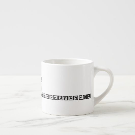 Monogramm Espressotasse (Rechts)