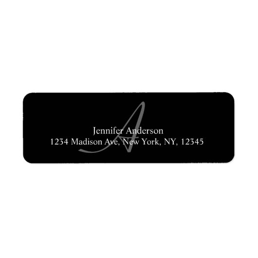 Monogramm-Etiketten (Vorne)