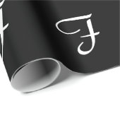 MONOGRAMM F GESCHENKPAPIER (Rolleneckpunkt)