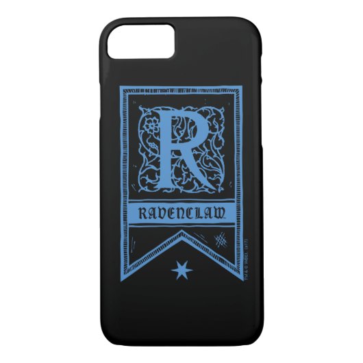 Monogramm-Fahne Harry Potters | Ravenclaw Case-Mate iPhone Hülle (Rückseite)