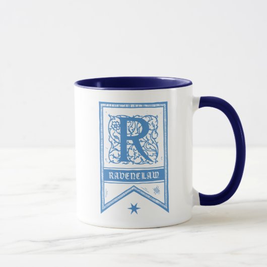 Monogramm-Fahne Harry Potters | Ravenclaw Tasse (Rechts)