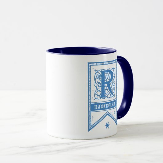 Monogramm-Fahne Harry Potters | Ravenclaw Tasse (VorderseiteRechts)