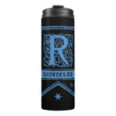 Monogramm-Fahne Harry Potters | Ravenclaw Thermosbecher (Vorderseite)