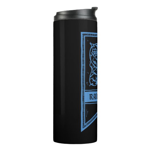 Monogramm-Fahne Harry Potters | Ravenclaw Thermosbecher (Nach links gedreht)