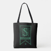 Monogramm-Fahne Harry Potters | Slytherin Tasche (Rückseite)