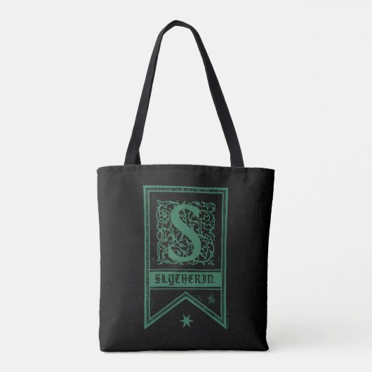 Monogramm-Fahne Harry Potters | Slytherin Tasche (Rückseite)
