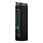 Monogramm-Fahne Harry Potters | Slytherin Thermosbecher (Nach rechts gedreht)