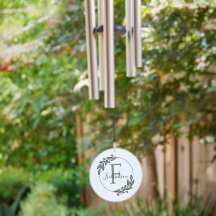 Monogramm Familie – Modernes Einzugsgeschenk für S