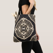 Monogramm fett geometrisches Muster boho Tasche (Von Nahem)
