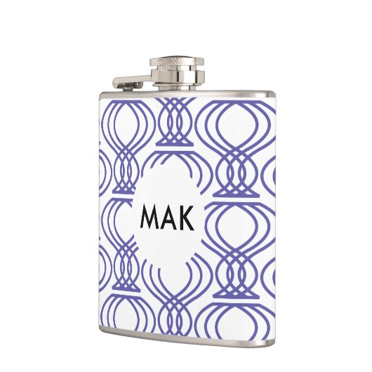 Monogramm Flachmann (Links)