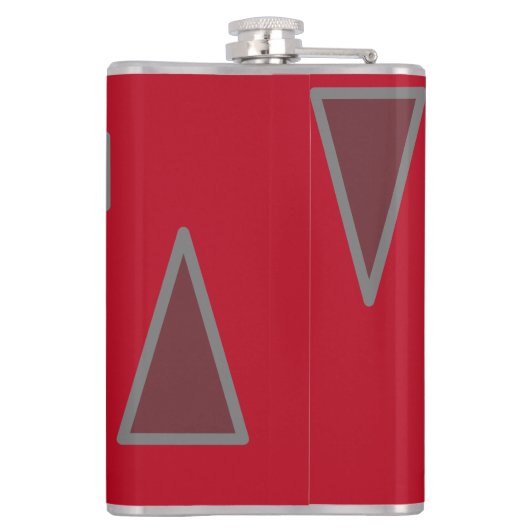 Monogramm Flachmann (Rückseite)