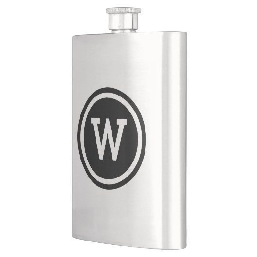 Monogramm Flachmann (Links)