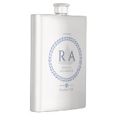 Monogramm Flachmann (Rechts)