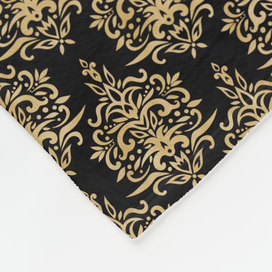 Monogramm Fleecedecke (Ecke)