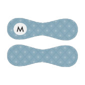 Monogramm Fleur-de-lis-Muster Baseball (Paneele)