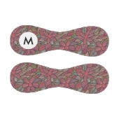 Monogramm Floral 4 2 Baseball (Paneele)