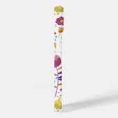 Monogramm Floral Case-Mate iPhone Hülle (Rückseite / Rechts)