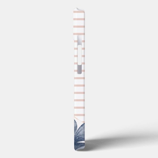 Monogramm Florrosa Case-Mate iPhone Hülle (Rückseite / Links)