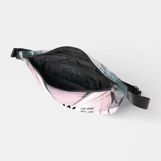 Monogramm-Foto Bauchtasche (Offen)