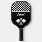 Monogramm-Foto der Paddelmeister Pickleball Schläger (Vorderseite)